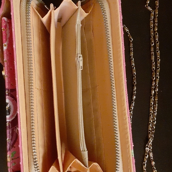 Owl crossbody/wristlet wallet - Picture 2 of 5